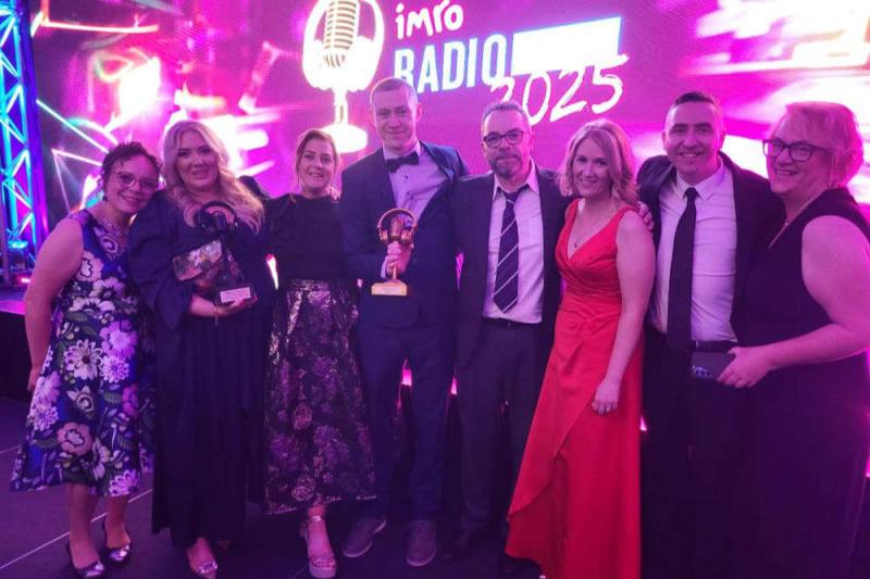 Midlands 103 celebrating biggest-ever success at IMRO Radio Awards 