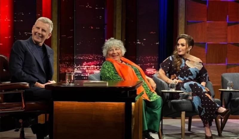 'One of a kind’: Miriam Margolyes delights Late Late Show viewers with candid chat
