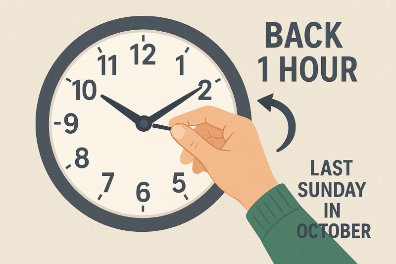 Putting clock back