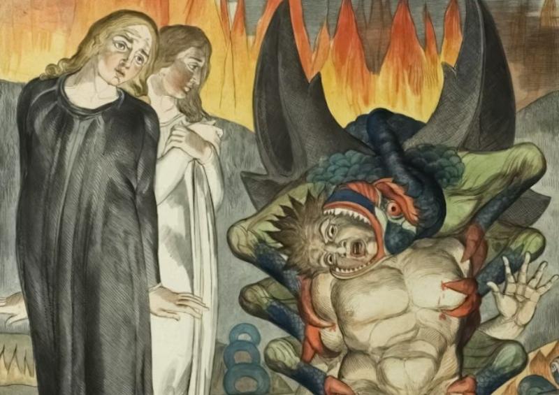 william blake serpent underworld