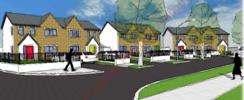 Planning permission sought for new housing development in Offaly village 