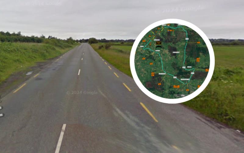 New date confirmed for Offaly road closure with massive 40km diversion route