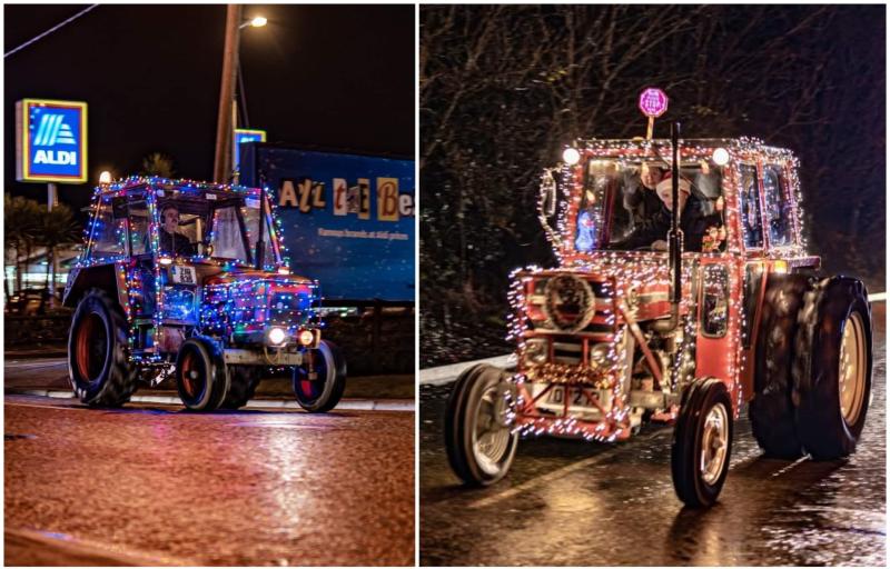 250 tractors decked in Christmas lights to roll through Offaly for great cause