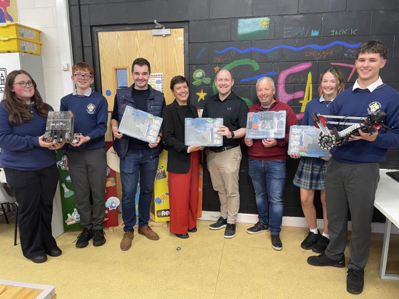 Council rows in behind new TY Coding course in Offaly school