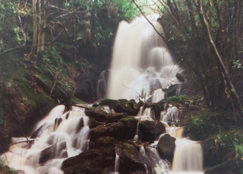 Glenbarrow waterfall Slieve Blooms