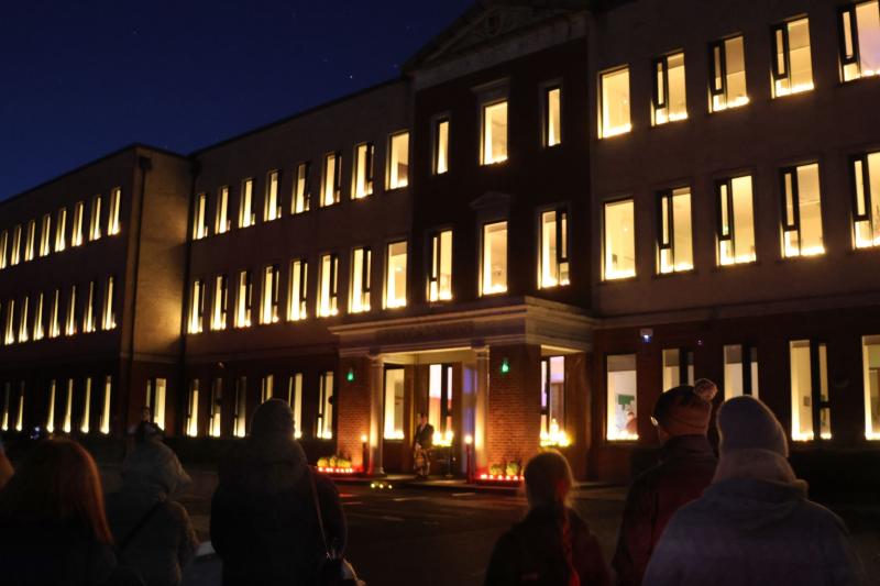 Candlelit vigil for those lost at mother and baby home