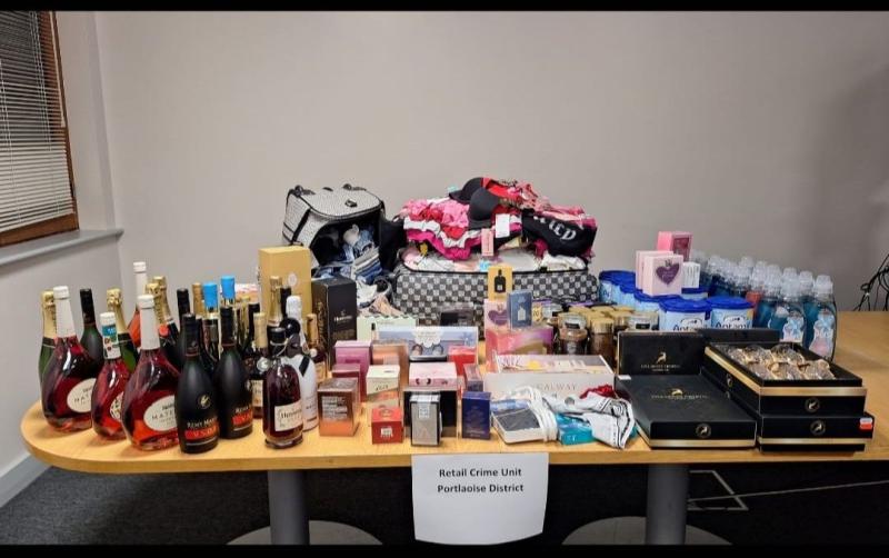 Suspected 'prolific' shoplifters arrested and house searched in Portlaoise