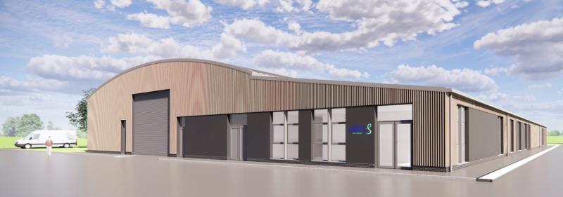 Architect's impression of a facility for the proposed Shannon to Dublin water pipeline