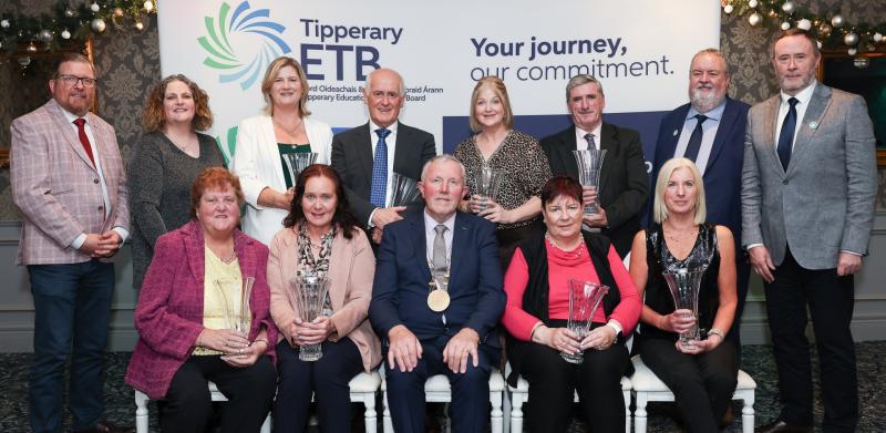 17 ETB staff honoured for their service to Tipperary education