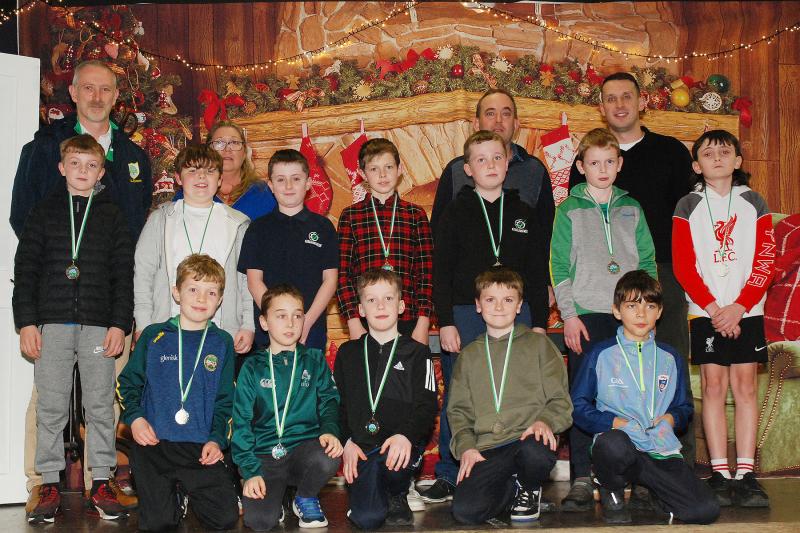 Offaly GAA club presents medals to successful underage teams