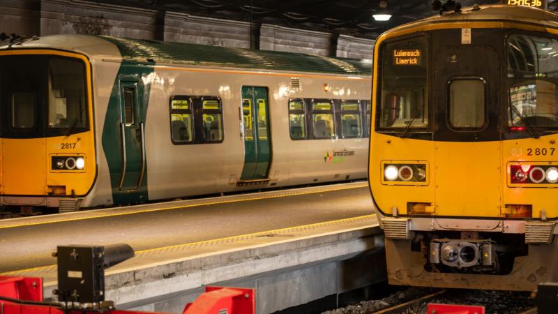 Iarnr&oacute;d &Eacute;ireann employee avoided train in Offaly with three seconds to spare