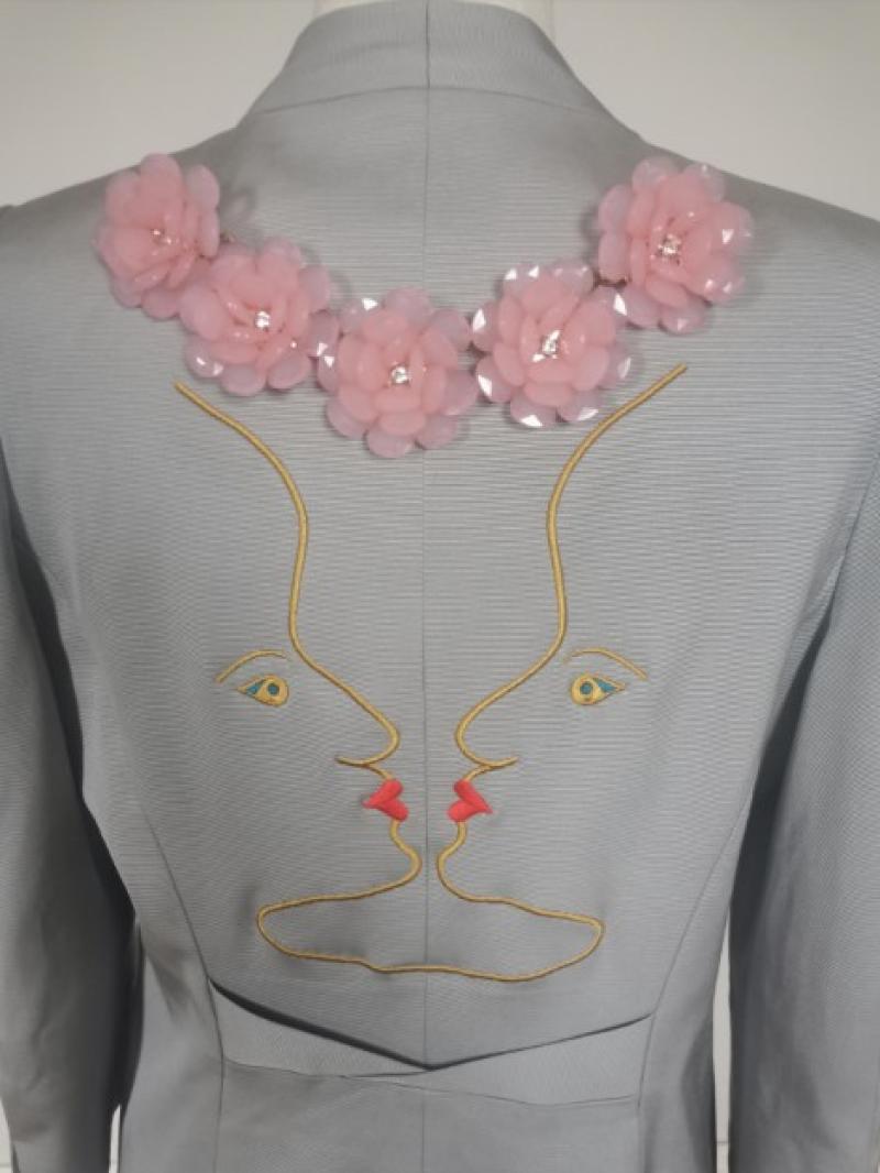 Birr artist anne moonan surrealist coat