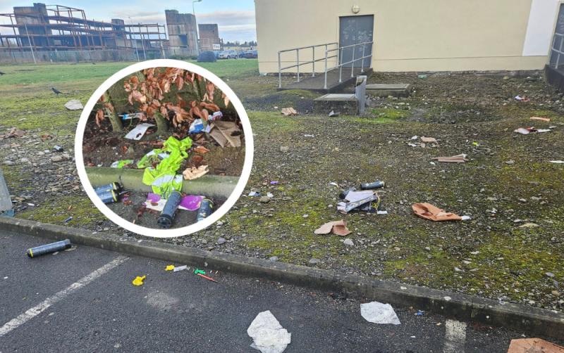 Litter pickers in Offaly make worrying discovery behind busy shopping centre