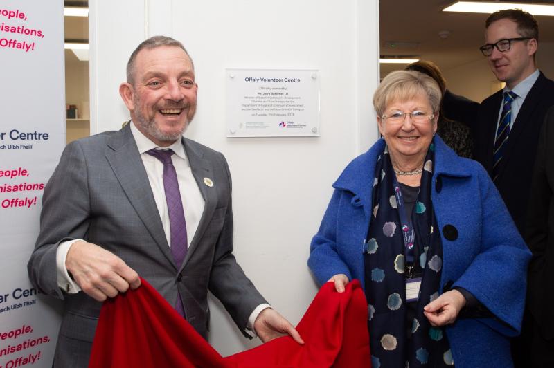 Offaly Volunteer Centre commemorate opening of new offices in the Tullamore 
