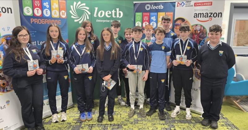 Success for Offaly school's robotics team in LEGO League 