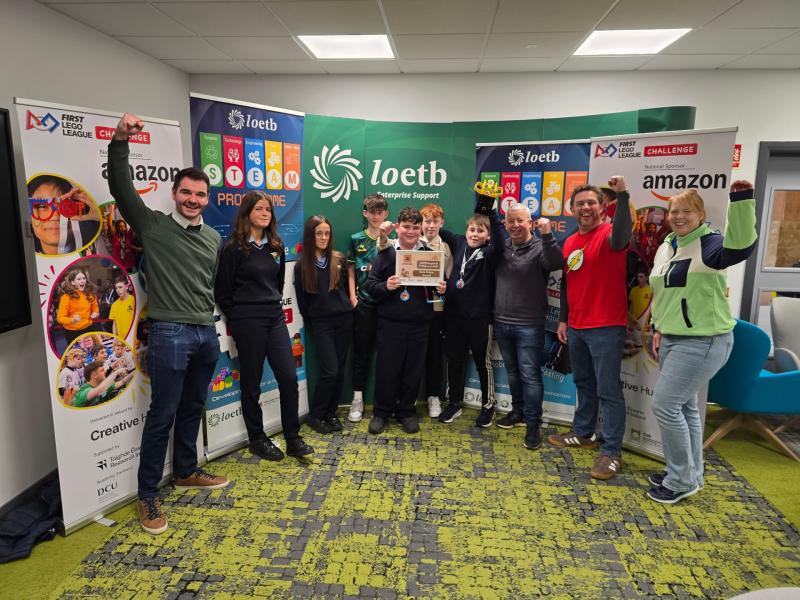 Offaly schools enjoy success in FIRST LEGO League regional final 