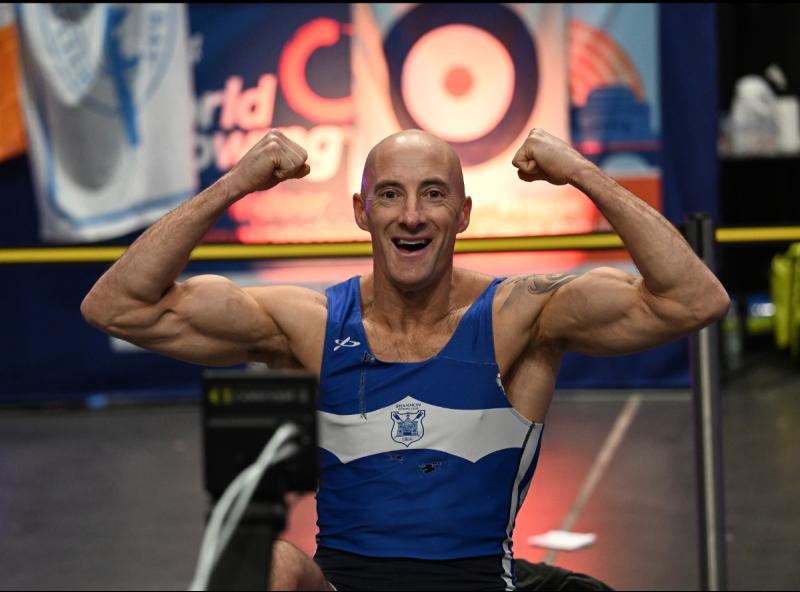Offaly man wins two gold medals at World Indoor Rowing Championships