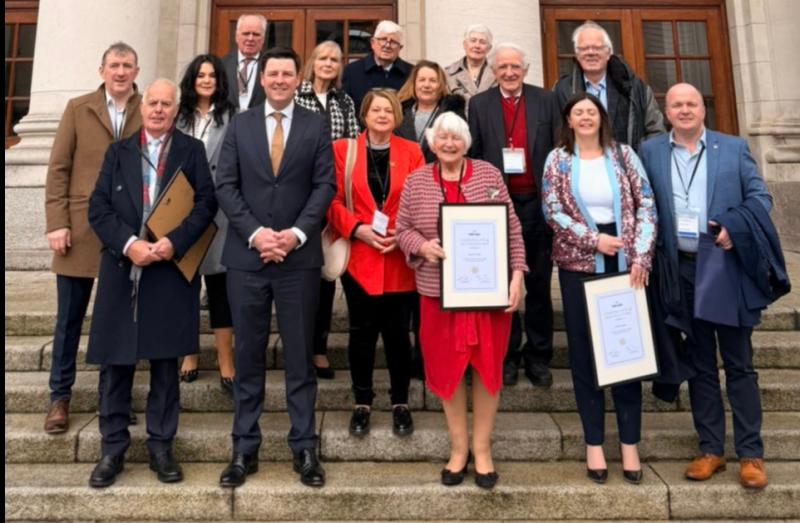 Former Offaly Fine Gael representatives feted at Leinster House