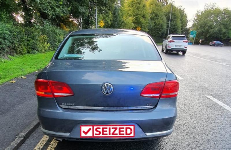 Gardaí seize car in Midlands after driver fails to stop for pedestrians at crossing