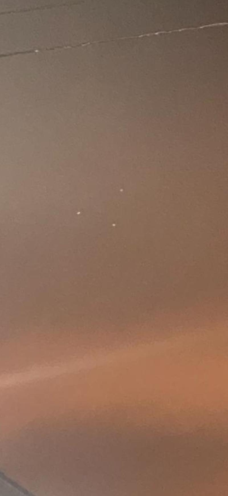 Are these UFOs in the Midlands? Unusual aerial activity captured in the night sky