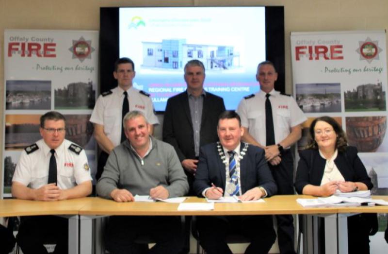 Contracts signed for huge new firefighter training centre in Offaly