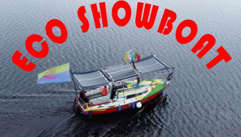 The Eco Showboat 'Mayfly' will be in Pullough this weekend