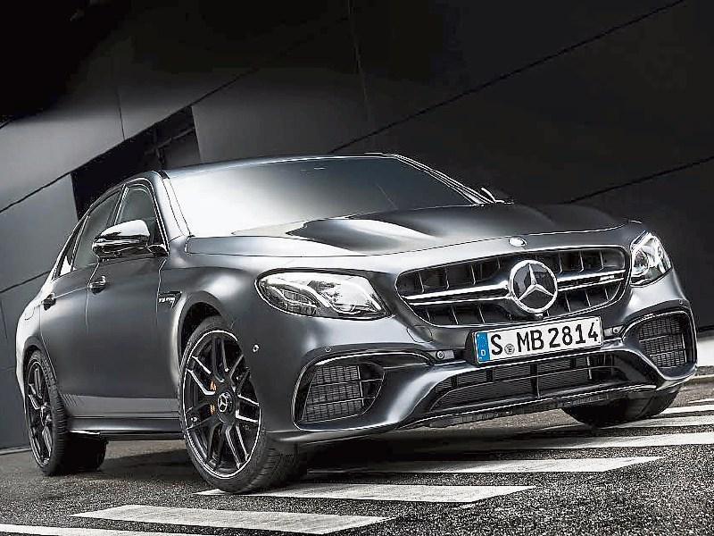 Raunchy appeal of Mercedes AMG - E63