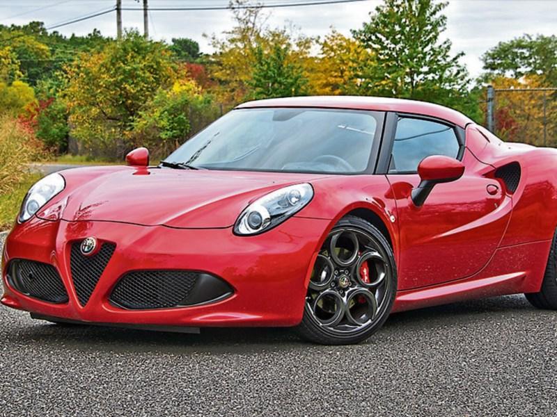 The Alfa Romeo 4C is a pocket sized super car