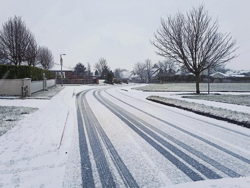 Offaly County Council says it could be Wednesday before all roads are cleared 