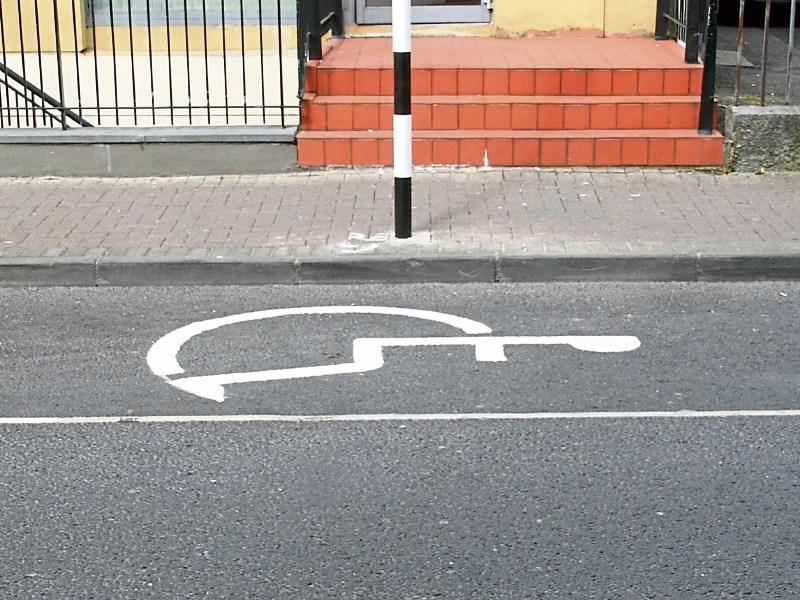 Young motorist who parked in disabled parking bay in Tullamore receives driving ban