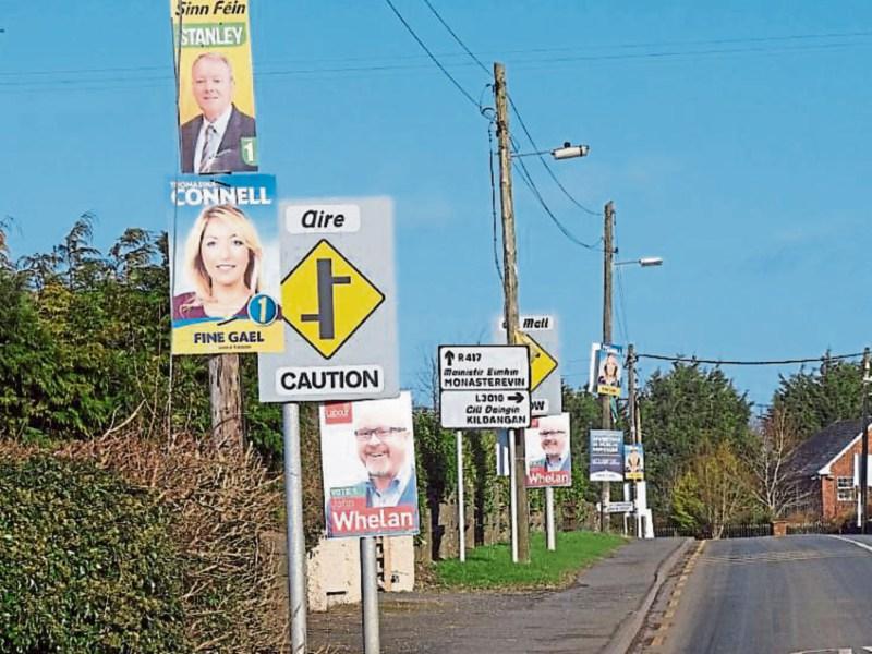Move to ban plastic election posters in Offaly opposed by Greens