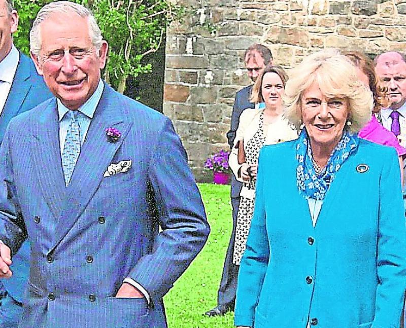 Prince Charles and Camilla meet family of Ashling Murphy