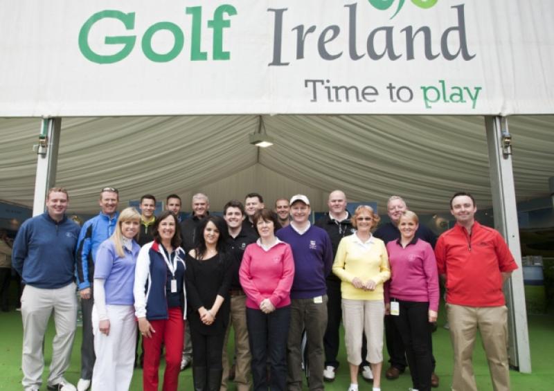 Representatives from over 65 F�ilte Ireland quality assured golf courses from across the country were this weekend given a great promotional platform to showcase what they have to offer, at the Irish Open in Carton House.  [Photos: Malcolm McGettigan][