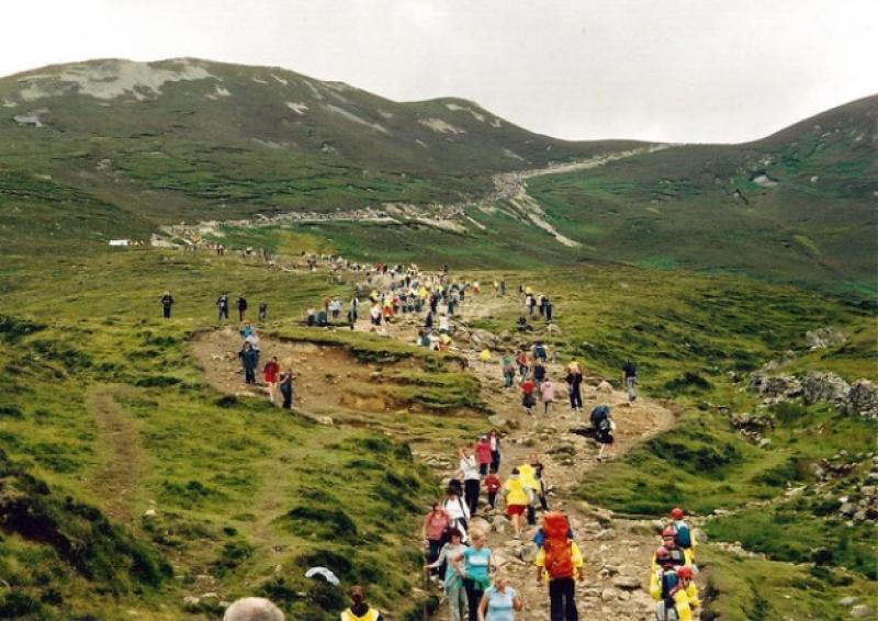 The Reek Sunday pilgrimage to Croagh Patrick may well have been postponed last weekend. However, Longford man Willie Healy was among those who completed the climb.