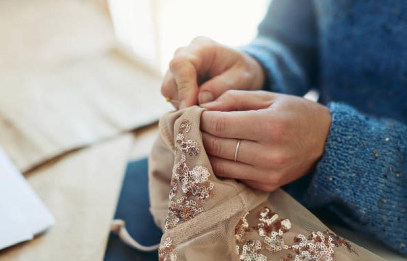 Margaret Dunne of Margaret's Alterations fixed the dress in less than half an hour