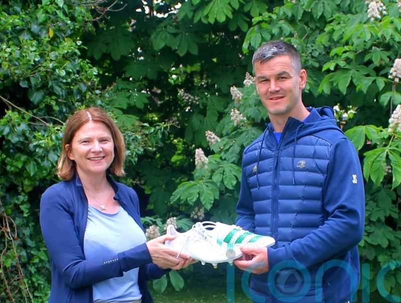 Offaly woman wins 'special' pair of Johnny Sexton's boots in charity raffle