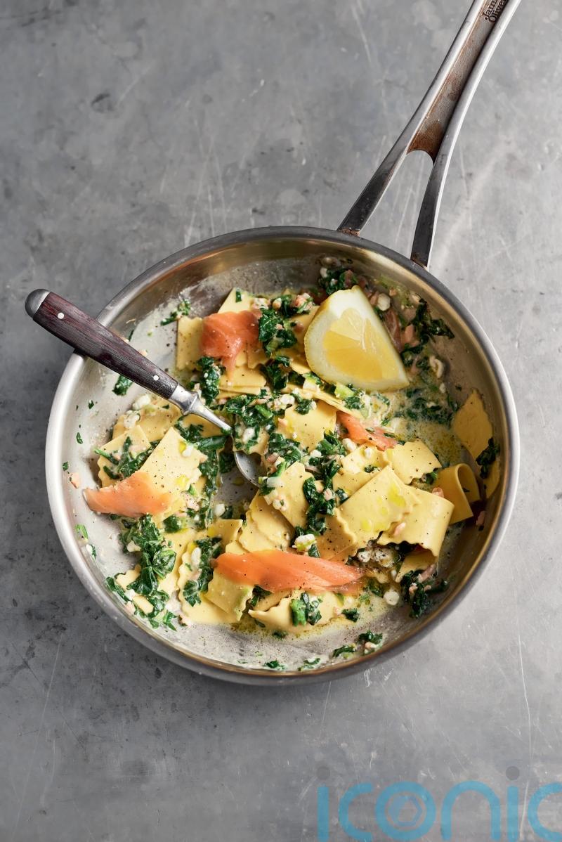 Jamie Oliver’s smoked salmon pasta recipe