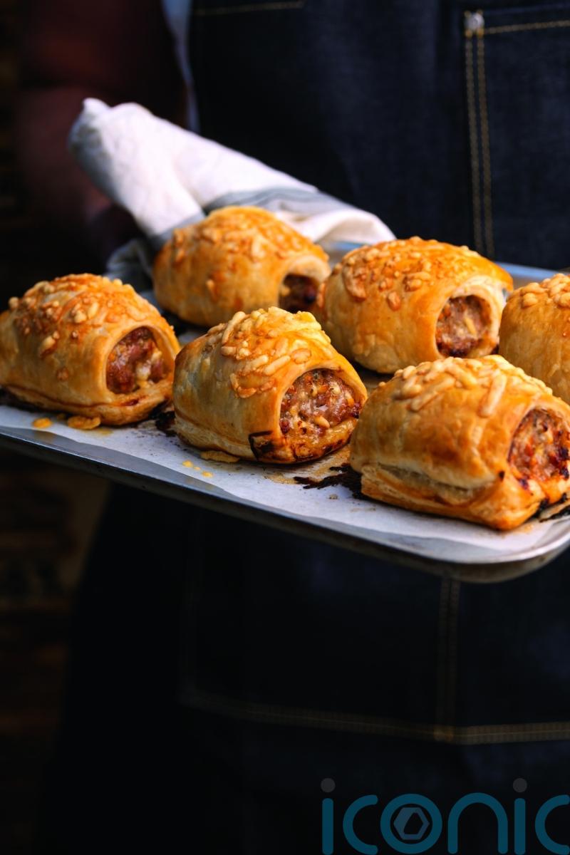 Tom Kerridge’s cheddar sausage rolls recipe