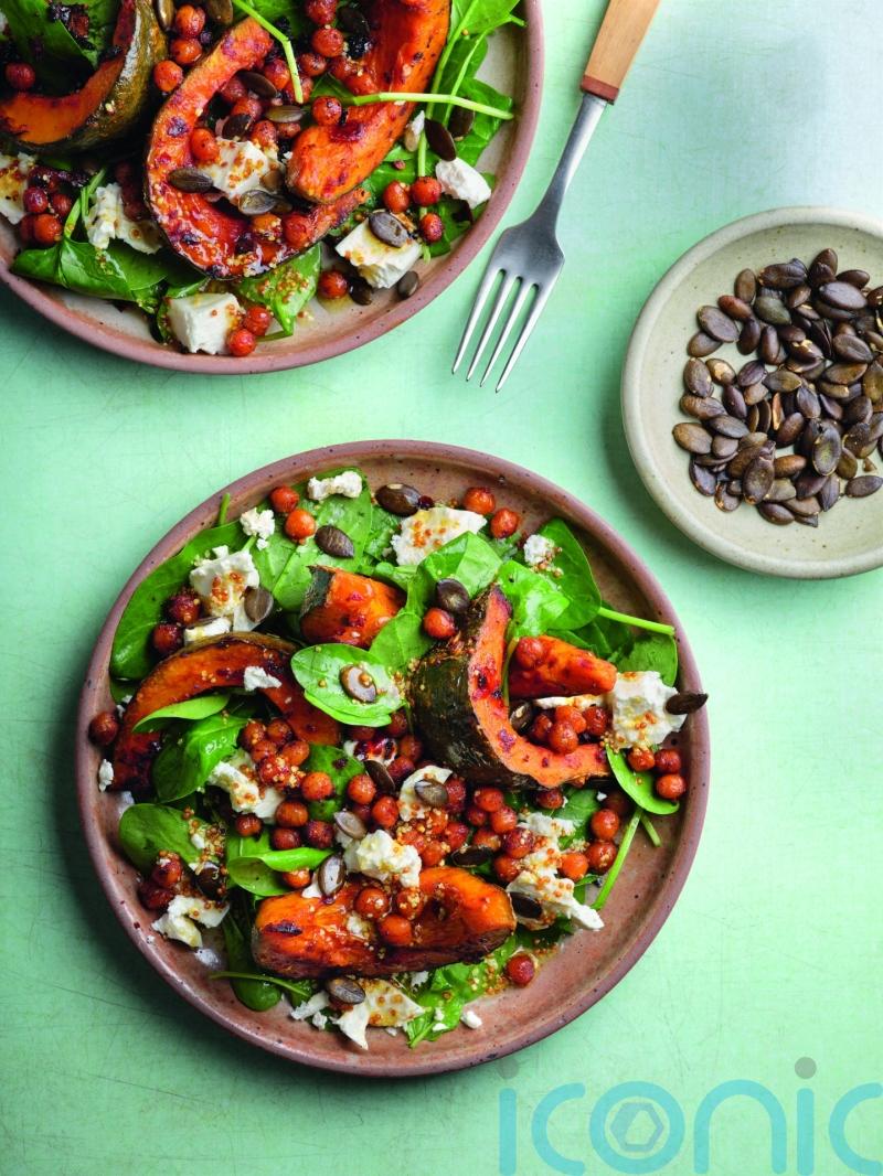 Tom Kerridge’s harissa-roast pumpkin and feta salad recipe