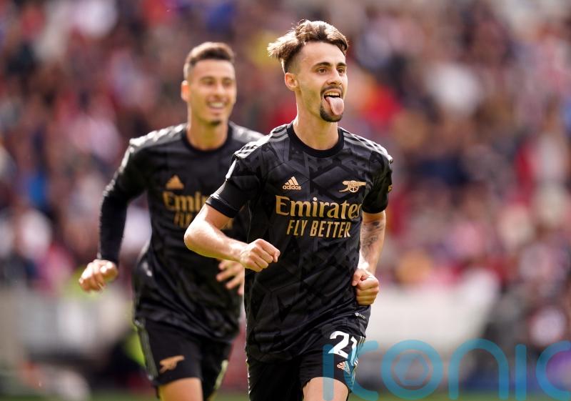 Fabio Vieira hoping to continue goal-scoring form for Arsenal