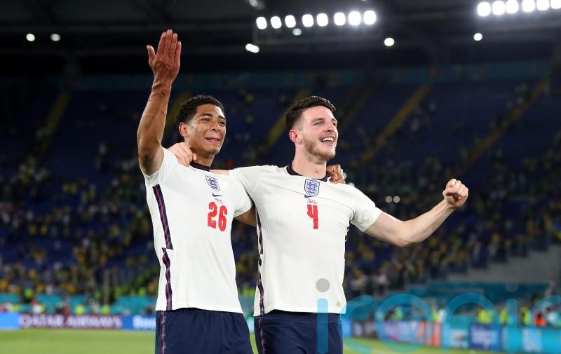 Declan Rice sees long-term England midfield partnership with Jude Bellingham
