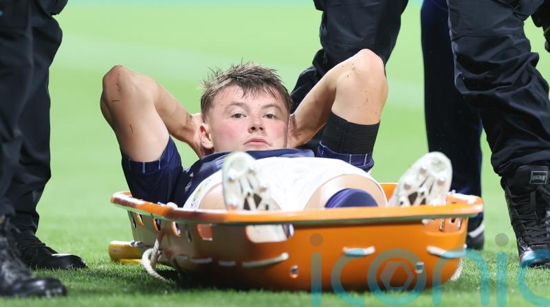 Everton’s Nathan Patterson facing up to five weeks out with ankle injury