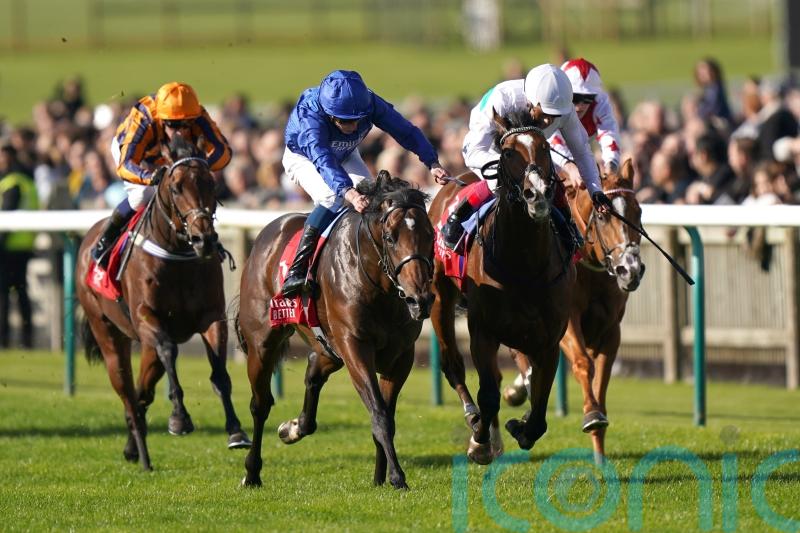 Silver Knott maintains Godolphin’s grip on Autumn Stakes