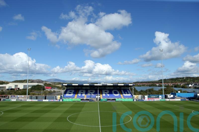 Arrest made after firework explodes near Carlisle goalkeeper in match at Barrow