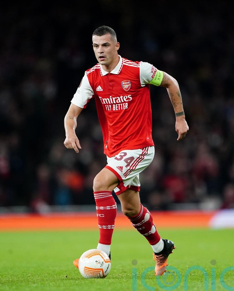 Taking a rest not on Granit Xhaka’s mind as Arsenal power forward