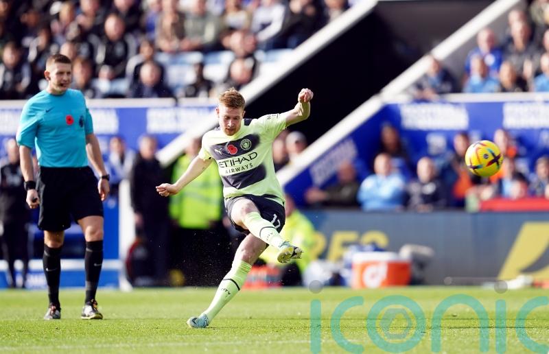 Kevin De Bruyne: Man City made life difficult for themselves in win at Leicester