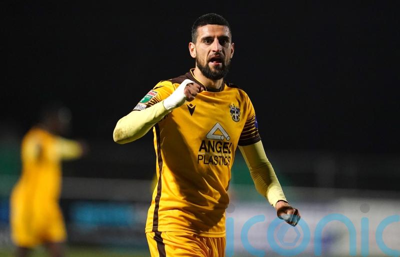 Striker Omar Bugiel suspended for Sutton’s FA tie with Farnborough