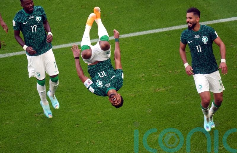 Today at the World Cup: Saudi Arabia stun Argentina and France start in style