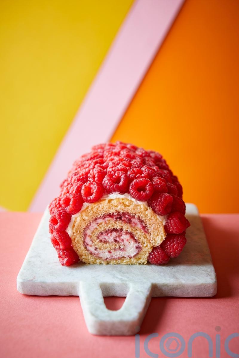 Rahul Mandal’s raspberry and cream Swiss roll recipe