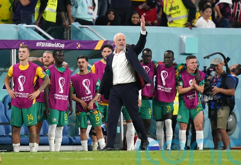 Graham Arnold says Australia will take on Argentina with ‘all guns blazing’